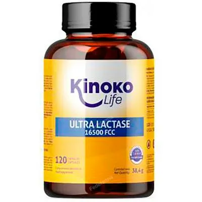 Lactasa 16500FCC 120 cápsulas, Kinoko Life