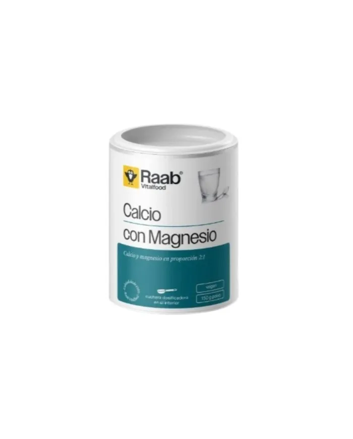 Calcio magnesio polvo 150 g, Raab