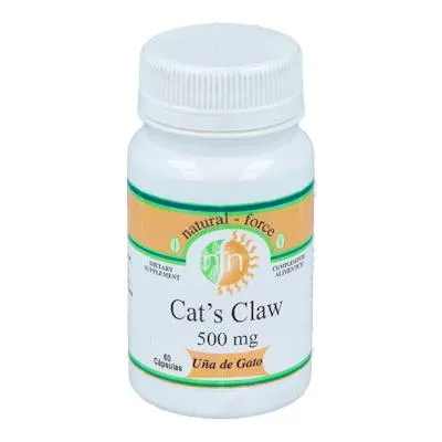 Uña de gato 500 mg 60 cápsulas, Nutri-force