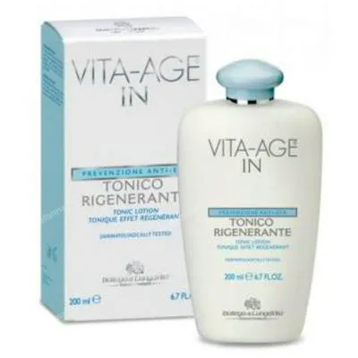 Vita-age in regenerating facial toner 200 ml, Bottega Di Lungavita