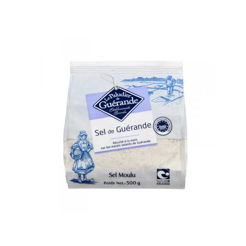 Feines graues Meersalz 500 g, Guérande