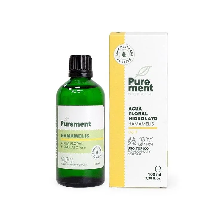 Hydrolat d'Hamamélis BIO 100 ml, Purement