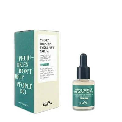 Velvet hibiscus eye depuff sérum, Umoa Cosmetics