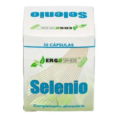 Selenio ergosphere 50 cápsulas, Ergonat