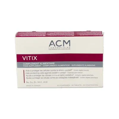 Vitix 30 comprimidos, Acm Laboratoires