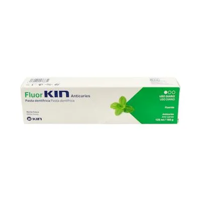 Fluor menta pasta dental 125 ml, Kin