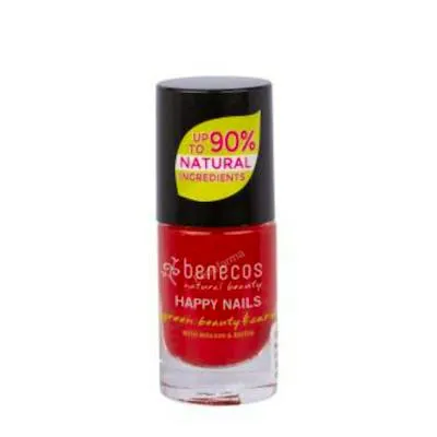 Vernis à ongles vintage red 5 ml, Benecos
