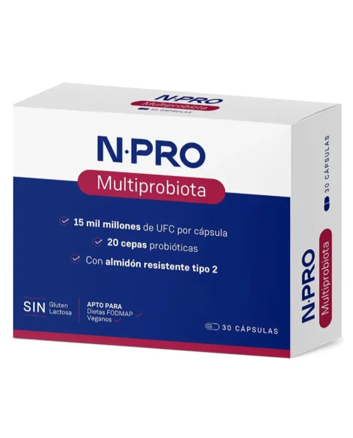 Multiprobiota 30 cápsulas, Npro