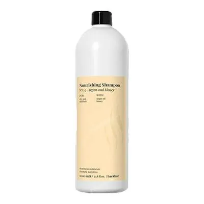 Back bar champú nutritivo N02 argan and HONEY 1000 ml, Farmavita