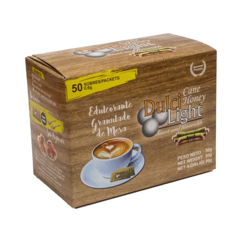 Edulcorante moreno s/g 50 sobres, Dulcilight
