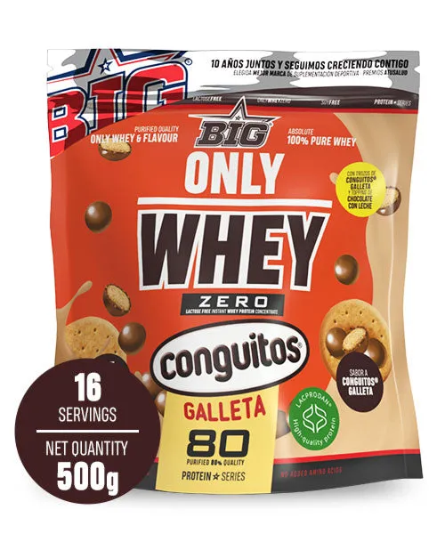 Only whey concentrado proteína conguitos galleta 500 g, Big