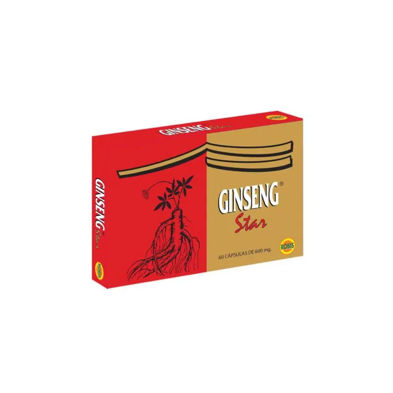Ginseng rojo star 60 cápsulas, Robis