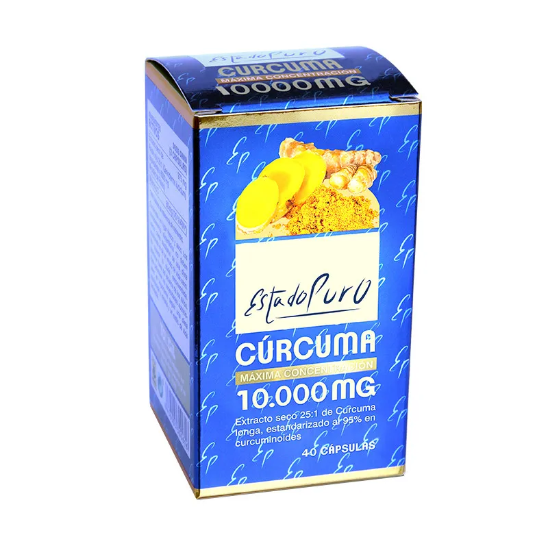 Cúrcuma 10.000 mg 40 cápsulas, Tongil