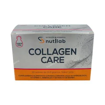 Collagen care concentrado piña 30 sobres, Nutilab
