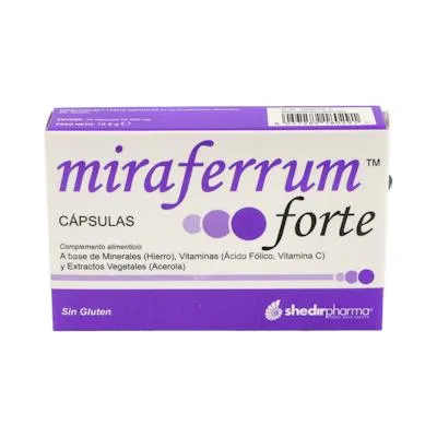 Miraferrum forte 30 cápsulas, Shedir