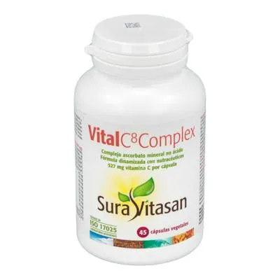 Vital C complex 45 cápsulas, Sura Vitasan