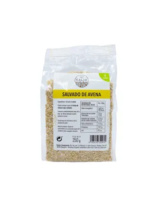 Salvado integral de Avena 500 g, Intsalim