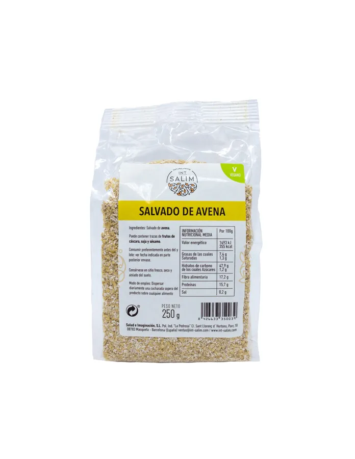 Son Complet d'Avoine 500 g, Intsalim