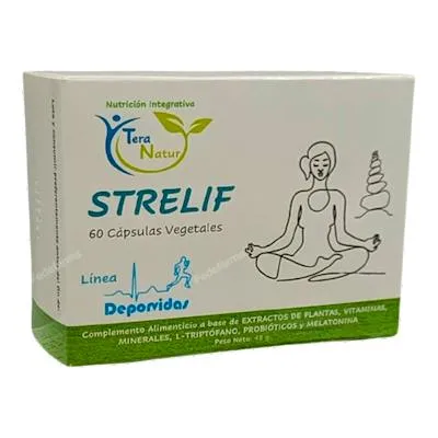 Strelif 60 cápsulas vegetales, Teranatur