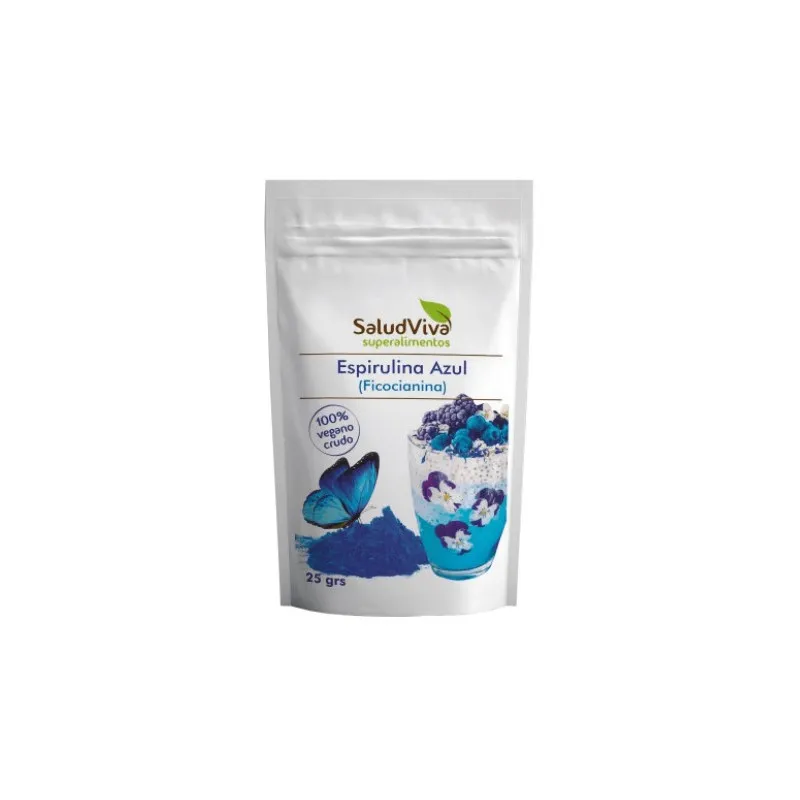 Espirulina azul polvo 25 g, Salud Viva