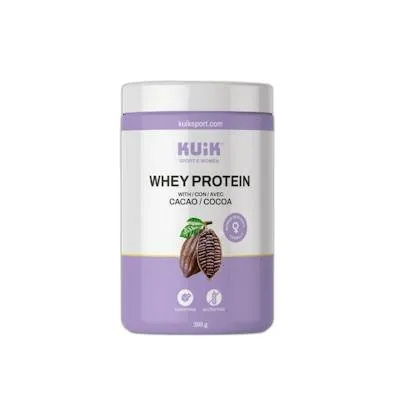 Whey protein con cacao, Kuik