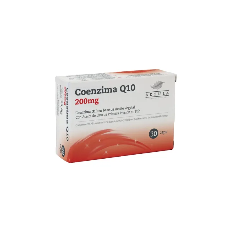 Coenzima q10 200 mg 30 cápsulas, Betula