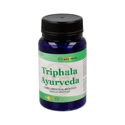 Triphala ayurveda 60 cápsulas vegetales, Alfa Herbal