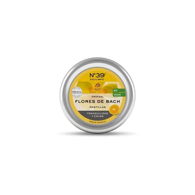 Pastillas nº39 tranquilidad calma naranja BIO 50 g, Lemon Pharma