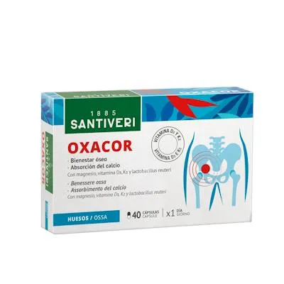 Oxacor K-2 40 cápsulas, Santiveri