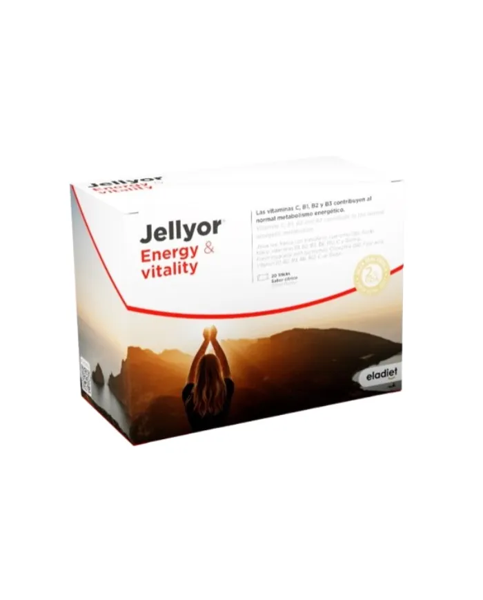 Jellyor energy vitality citrus 20 sticks, Eladiet