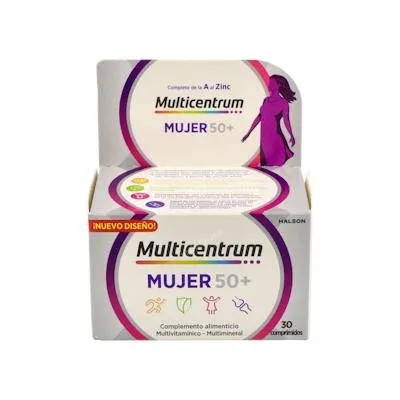 Mujer select 50+30 comprimidos, Multicentrum