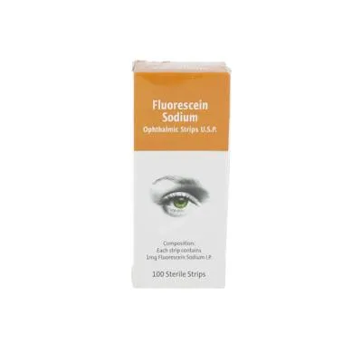 Fluorescein-Natrium-Test 100 Streifen Vet, Everest Vet