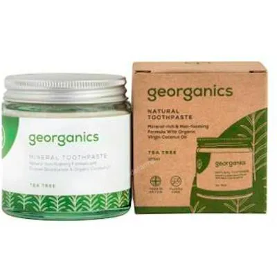 Dentífrico mineral árbol del té crema 120 ml, Georganics