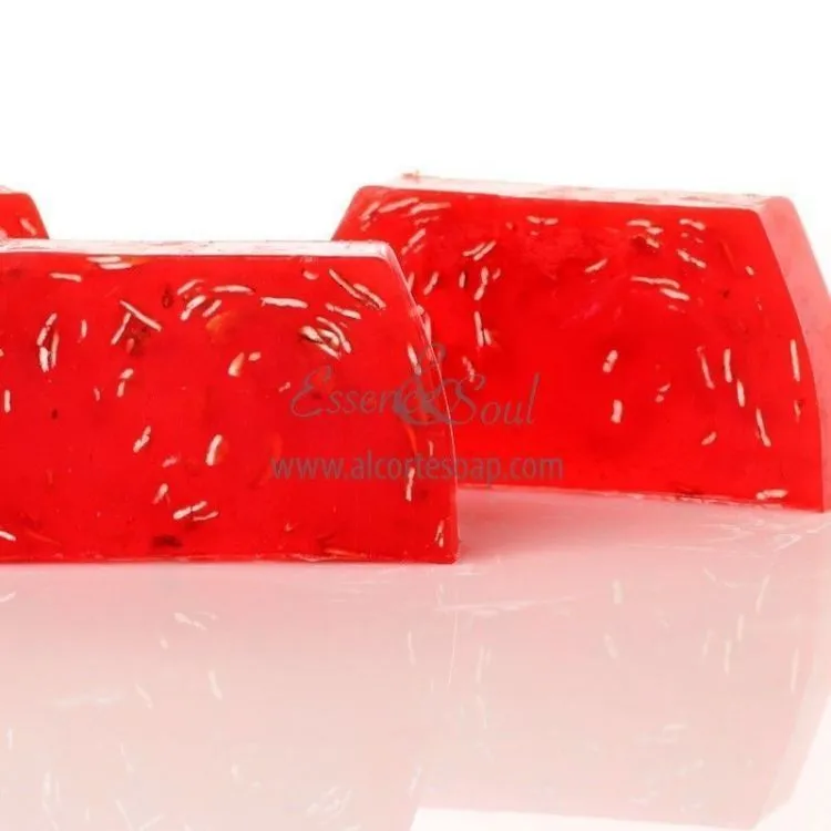 Barra jabón de glicerina pomelo (avena exfoliante), Big Soap Factory