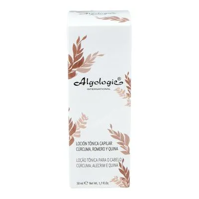 Loción tonica capilar cúrcuma, romero, quina 50 ml, Algologie