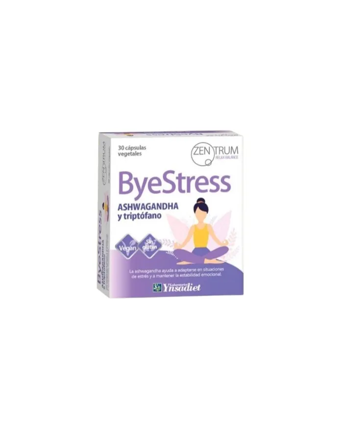 Byestress ashwagandha tryptophan 30 capsules, Zentrum