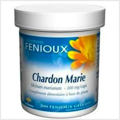 Cardo-mariano 200 cápsulas, Fenioux