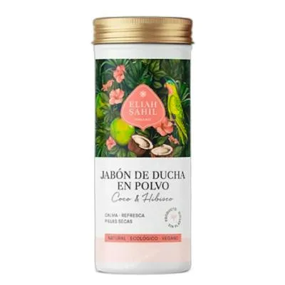 Jabón ducha polvo coco&hibisco 90 g, Eliah Sahil
