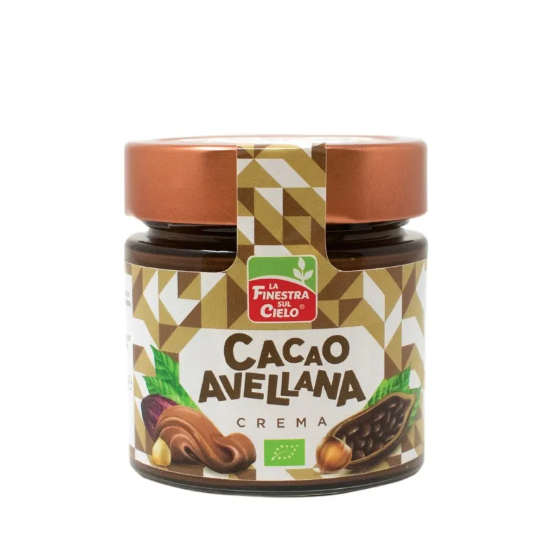 Crema cacao avellana la sul cielo 200 g, Finestra