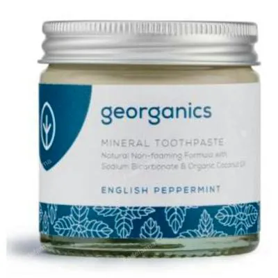 Dentífrico mineral menta crema 60 ml, Georganics