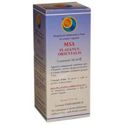 Msa platanus orientalis yemas 50 ml, Herboplanet