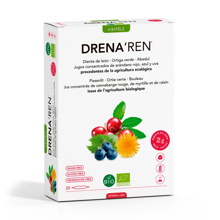 Drena ren depurativo renal 20 ampollas, Intersa