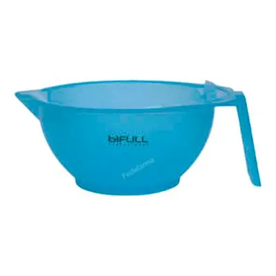 Kom met afvoerblauw, Bifull