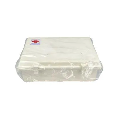 Guardian botiquin portatil plast vacio 25X19X8 cm blanco BOT503, Asens