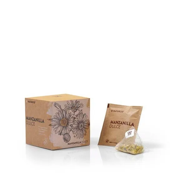 Manzanilla Dulce pirámide BIO 15 g, Naturcid