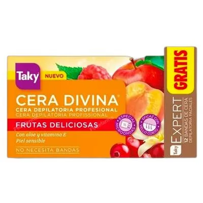 Cera divina frutas deliciosas estuche 2 PIEZAS300 gr, Taky