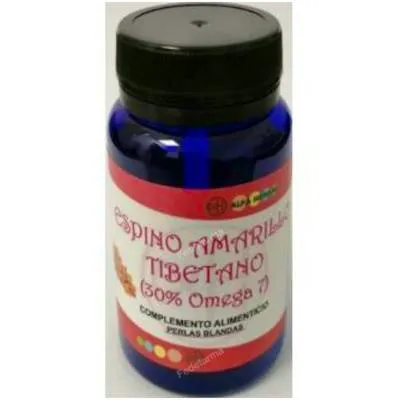 Espino amarillo tibetano omega 7 60 perlas, Alfa Herbal