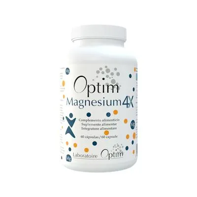 Magnesium 4 x 60 cápsulas, Optim