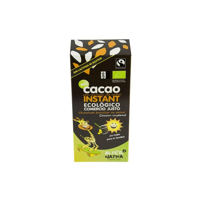 Instant cacao fair trade BIO 250 g, Alternativa