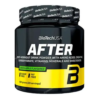 After manzana verde 420 g, Biotechusa